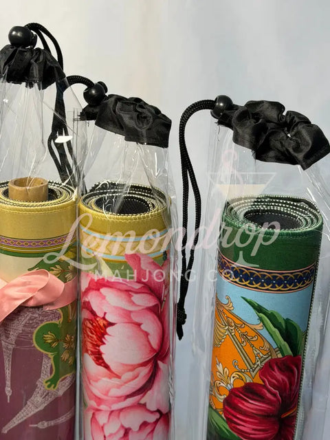 Clear PVC Drawstring Mat Bag - accessories