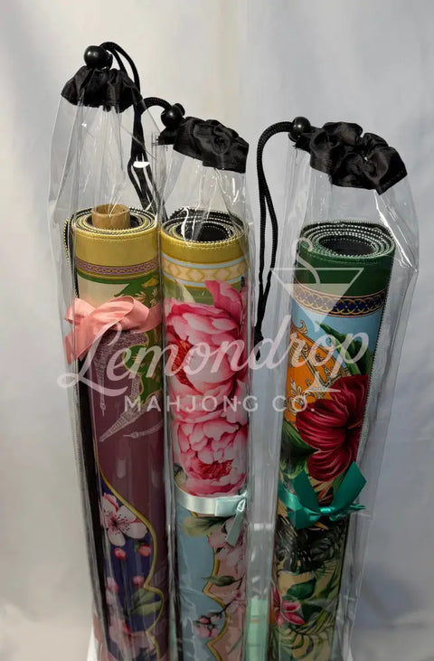 Clear PVC Drawstring Mat Bag - accessories