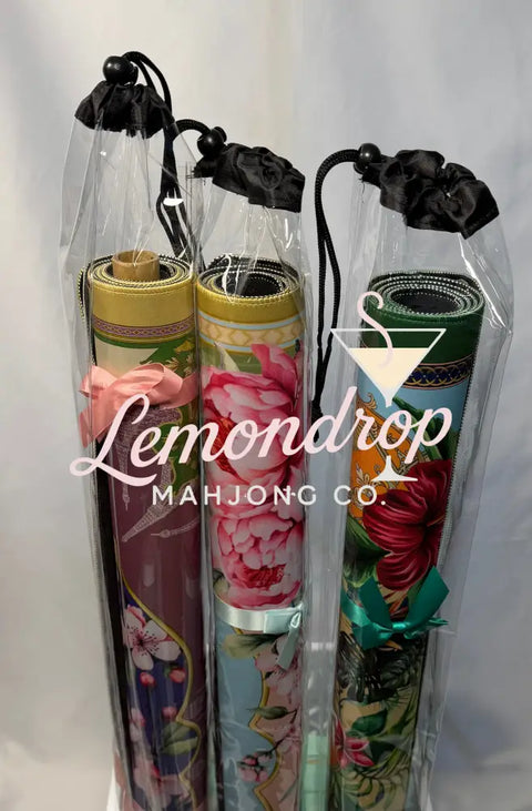 Clear PVC Drawstring Mat Bag - accessories