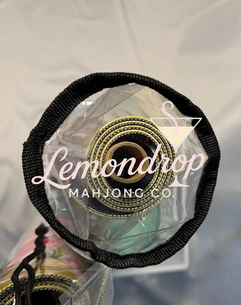 Clear PVC Drawstring Mat Bag - accessories