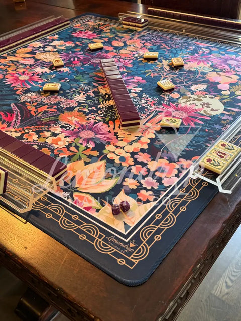 Floral Affair Mat - Mahjong Mat