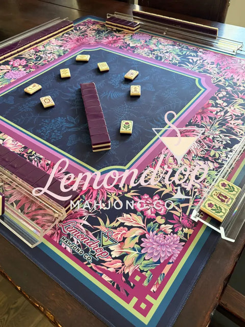 a game board with tiles on it