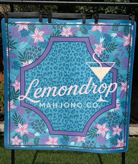 Teal of the Wild Mahjong Mat - Mahjong Mat