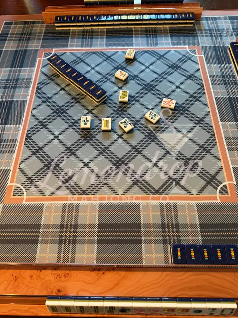 Well Plaid Mat - Mahjong Mat