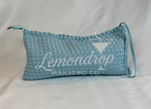 Woven Neoprene Tile/Accessory Bag - Arctic Blue