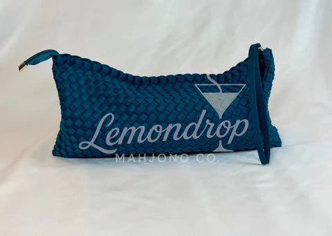 Woven Neoprene Tile/Accessory Bag - Peacock