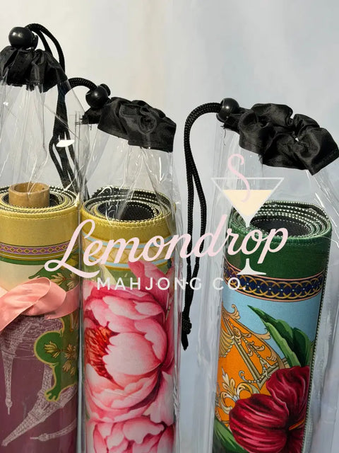 Clear PVC Drawstring Mat Bag - accessories