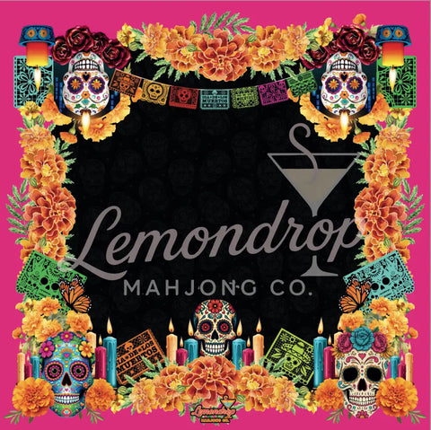 Dia de los Muertos (Day of the Dead) Mat - Mahjong Mat