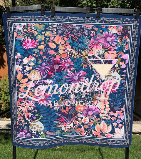 Floral Affair Mat - Mahjong Mat