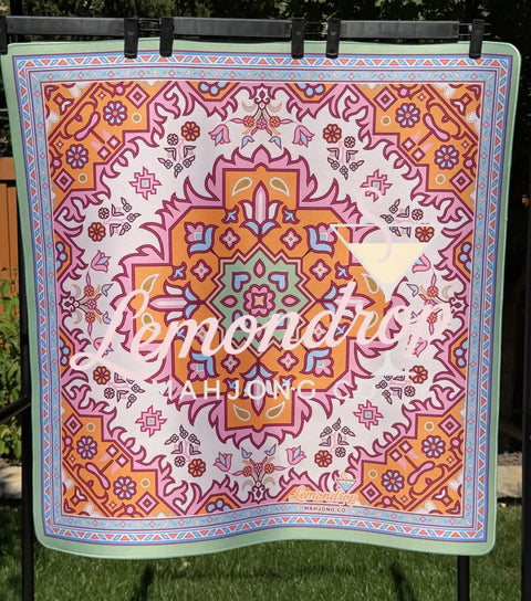 a blanket on a rack
