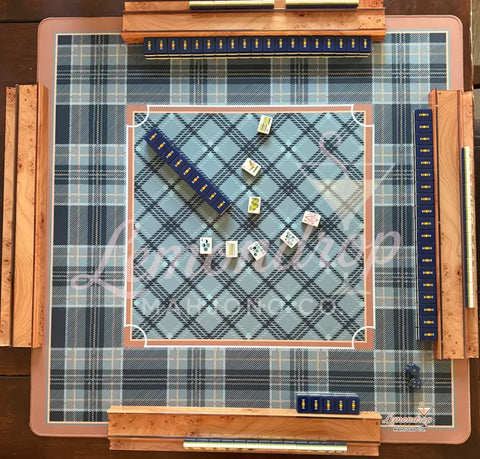 Well Plaid Mat - Mahjong Mat