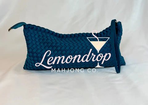 Woven Neoprene Tile/Accessory Bag - Peacock